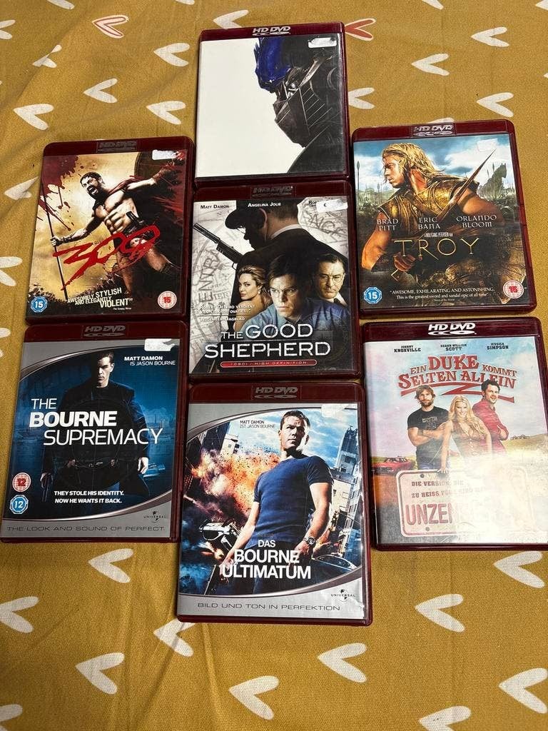 HD DVD Filmcollectie: Actie & Drama (7 stuks), Vanaf 16 jaar, Ophalen of Verzenden, Gebruikt