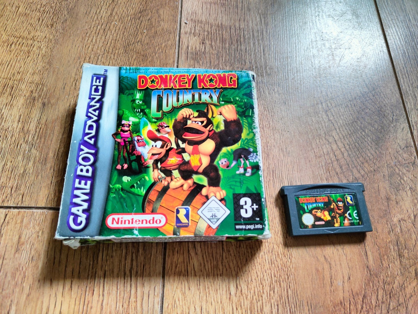 Nintendo Gameboy Advance spel - Donkey Kong Country, 1 speler, Ophalen of Verzenden, Zo goed als nieuw, Vanaf 3 jaar