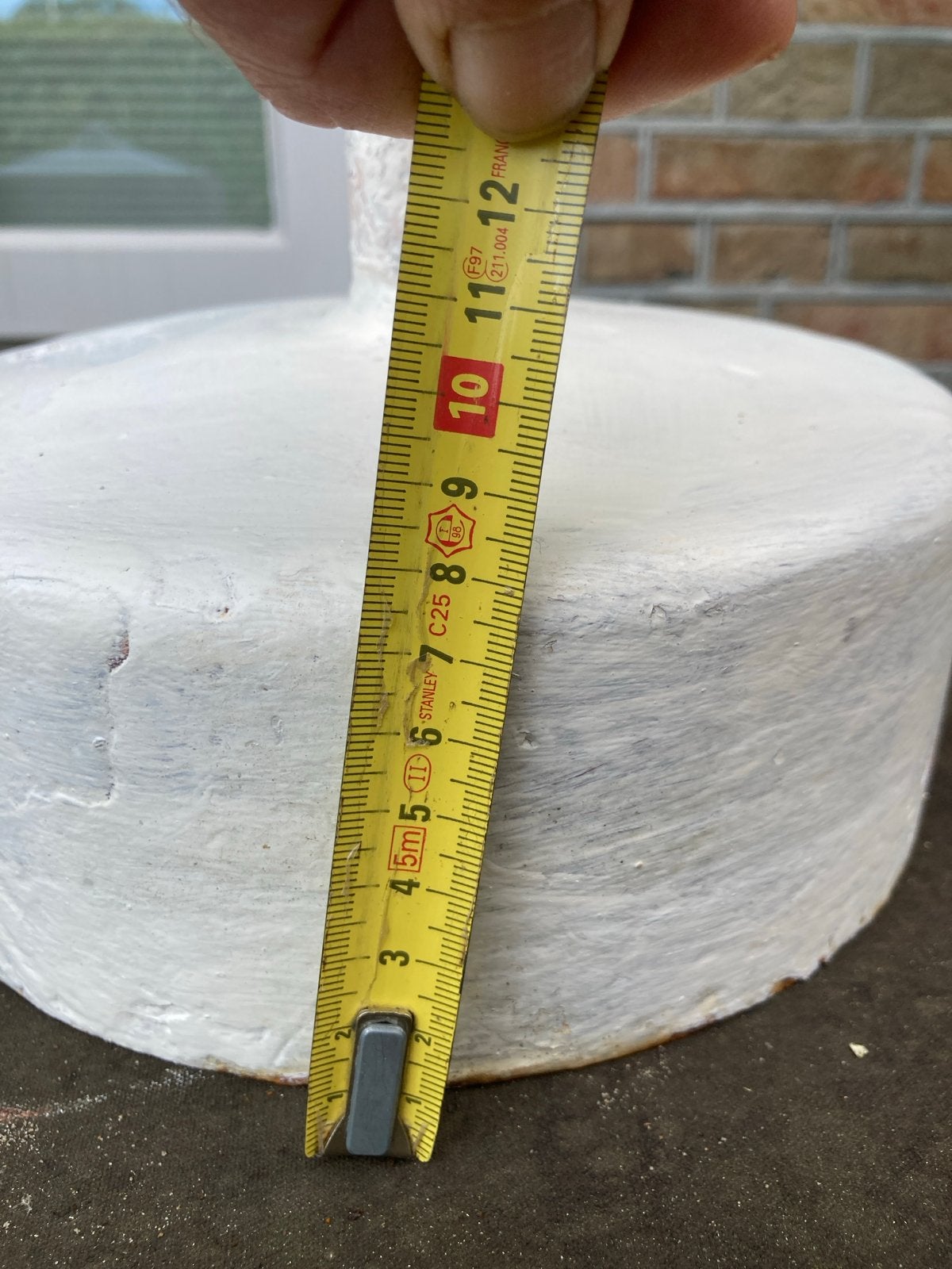 Zware ijzeren paalhouder/parasolvoet - 5mm dik, Tuin en Terras, Ophalen of Verzenden