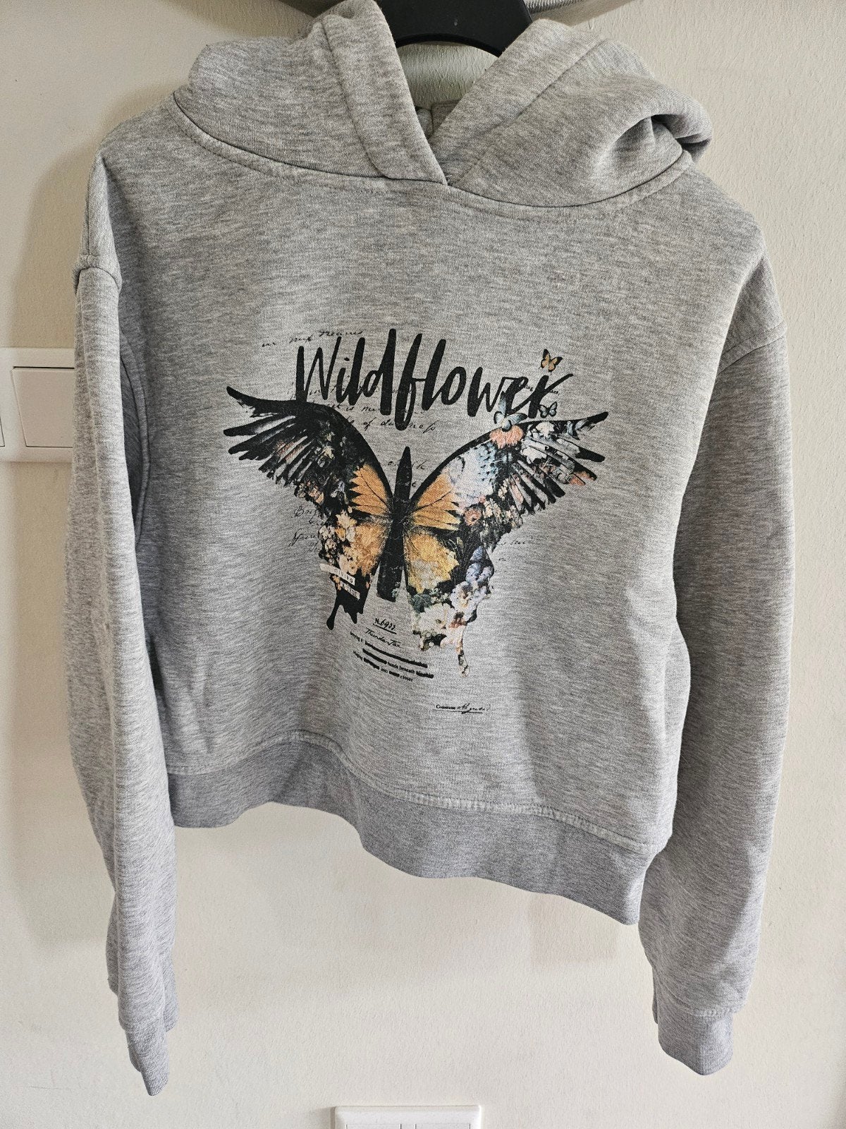 Thunder Fox hoodie met vlinderprint - Maat S, Kleding | Dames, Thunder Fox, Ophalen of Verzenden, Zo goed als nieuw, Lange mouw