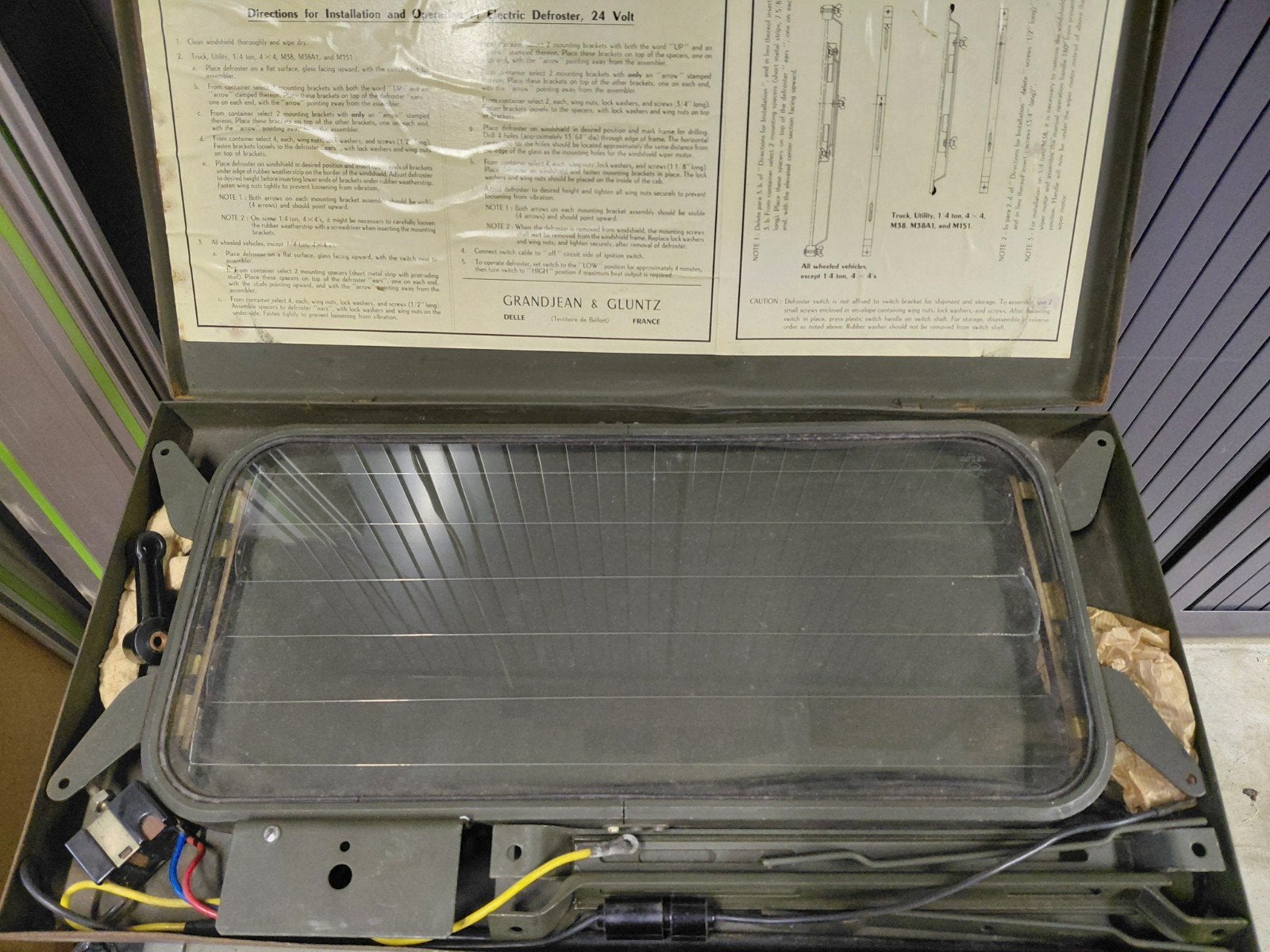 Defroster Nekaf M38A1 24V NOS, Auto-onderdelen, Overige Auto-onderdelen, Ophalen, Nieuw, Jeep
