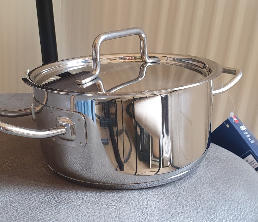 Kookpan Milano, Nieuw, Rvs, Keramische plaat, Ophalen