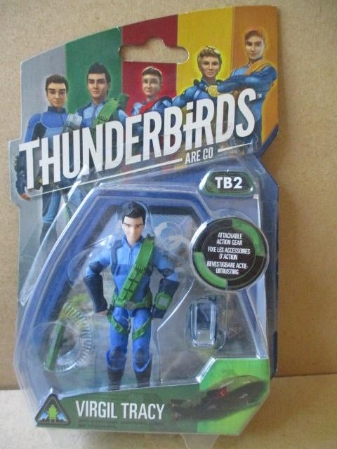 adv11260 thunderbirds poppetje 5, Ophalen, Overige figuren, Zo goed als nieuw, Beeldje of Figuurtje