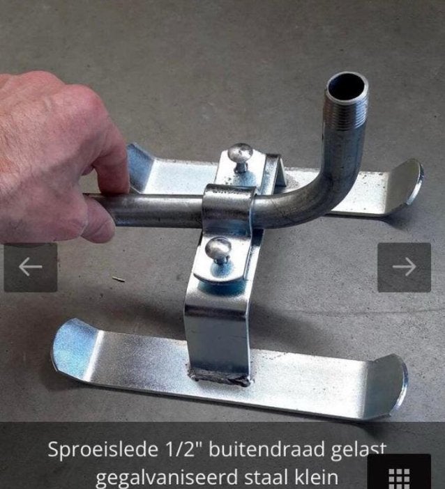 Gegalvaniseerde demontabele sproeisledes 1/2”uit voorraad, Ophalen of Verzenden, Nieuw