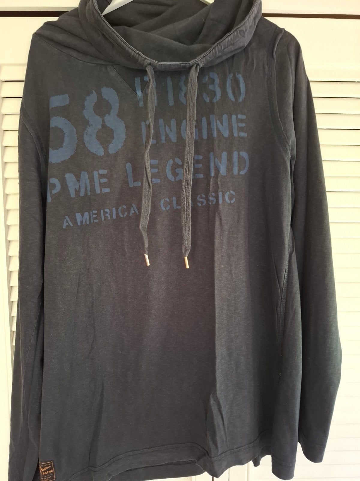 PME LEGEND T-SHIRT LANGE MOUW,COL, MAAT XL., Blauw, Maat 56/58 (XL), Ophalen of Verzenden, PME Legend