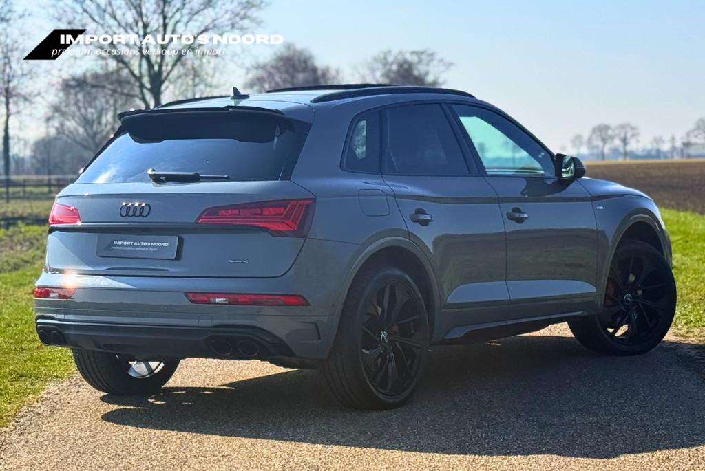 Audi Q5 55 TFSI e S Competition SQ5 Pano 360 ACC Trekhaak 21, Auto's, Gebruikt, Zwart, 4 cilinders, Plug-in hybride