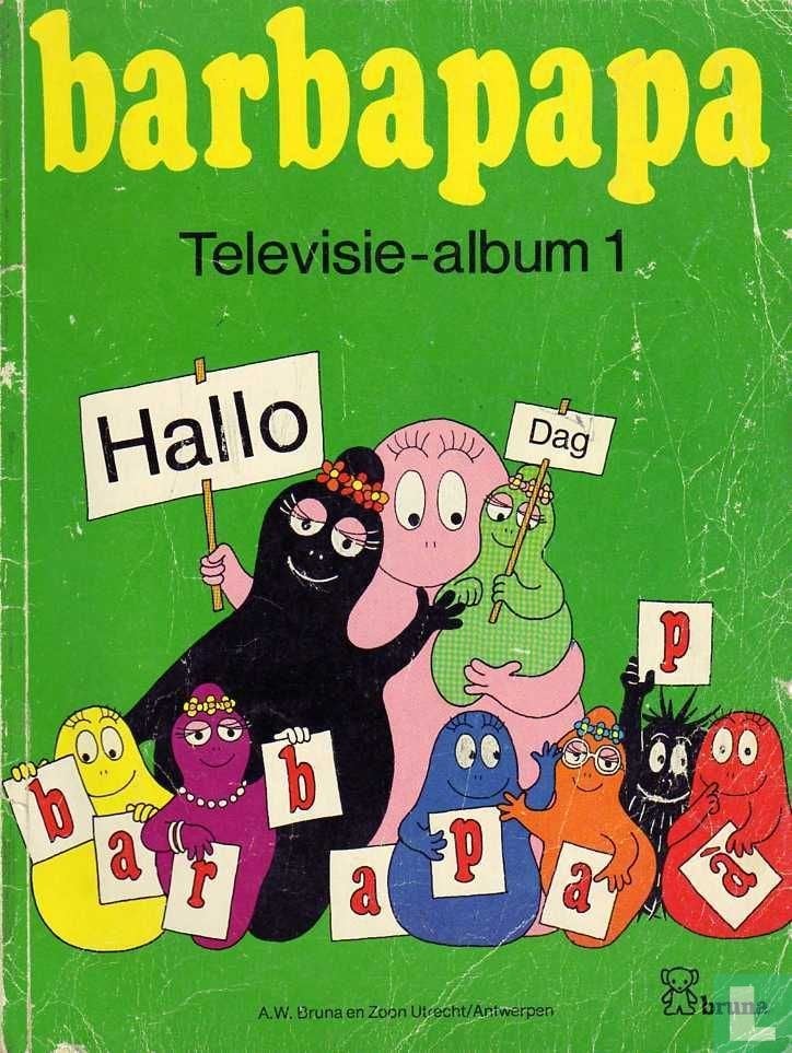Barbapapa Televisie-album 1 - Vintage Kinderboek(kb26), Gelezen, Fictie algemeen, Verzenden, Annette Tison & Talus Taylor