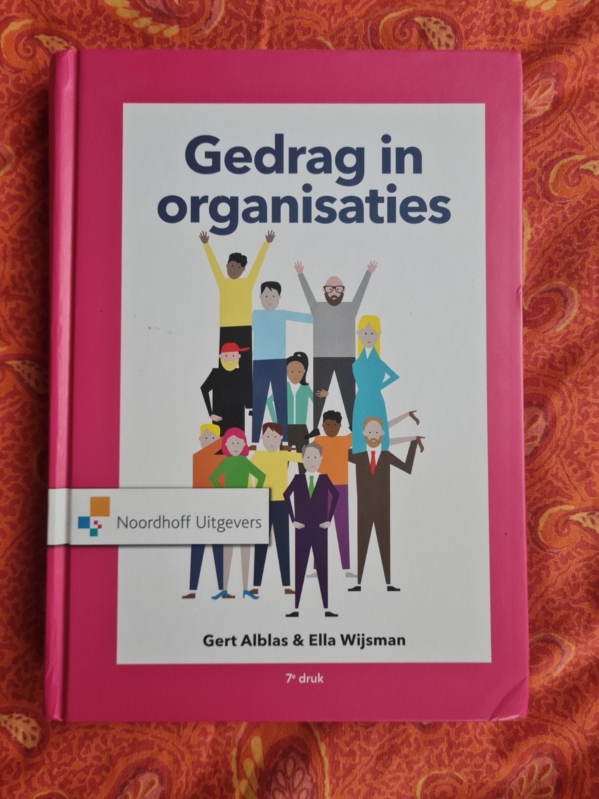 Gedrag in organisaties - Alblas & Wijsman (7e druk), Ophalen of Verzenden, Zo goed als nieuw
