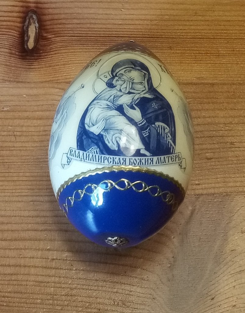 Blauw Sier Ei Plastic, Ophalen of Verzenden, Zo goed als nieuw, Overige typen