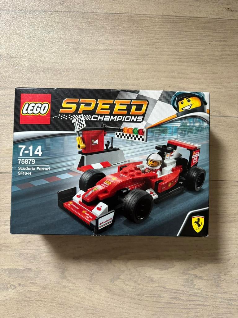 Lego speed champion 75879 - scuderia ferrari sf16-h, Ophalen of Verzenden, Nieuw, Complete set, Lego