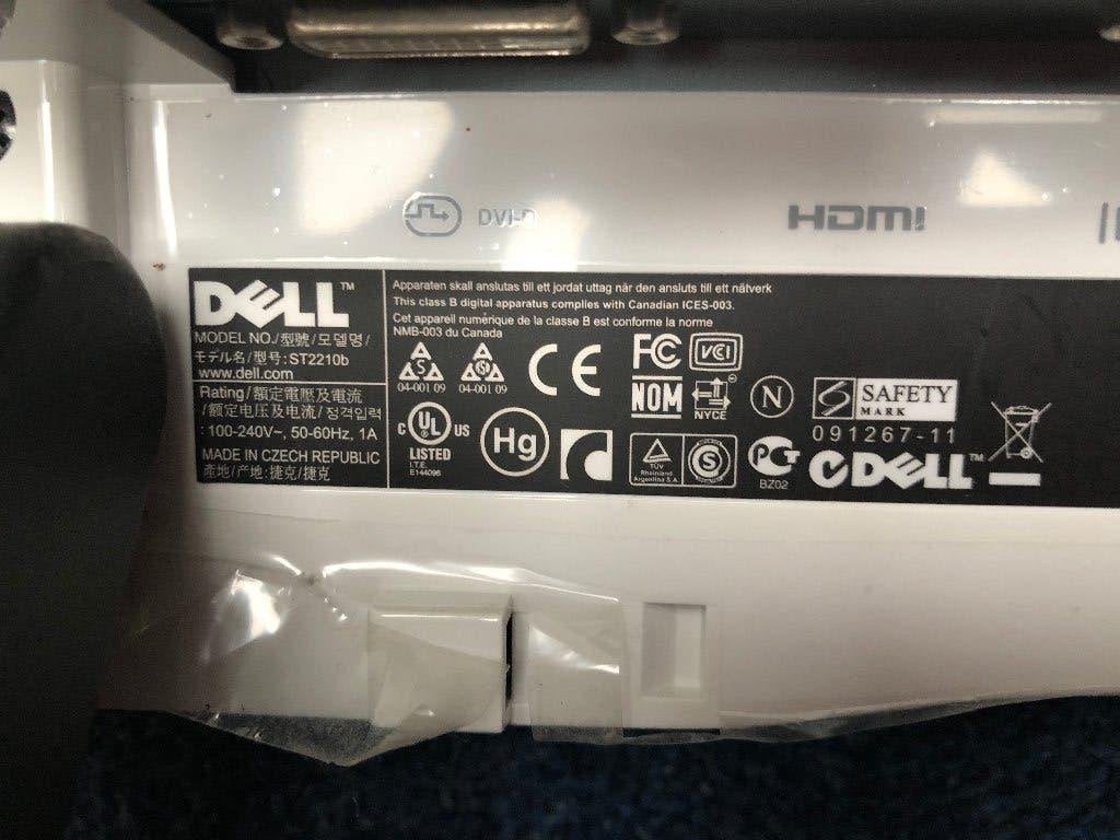 Monitor Dell Dell ST2210b 22 inch, Computers en Software, Gebruikt, IPS, 101 t/m 150 Hz, Ophalen of Verzenden