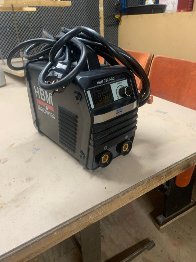 HBM 200 ARC Elektrode Lasapparaat - Inverter, Doe-het-zelf en Verbouw, Gereedschap | Lasapparaten, Ophalen of Verzenden, Gebruikt