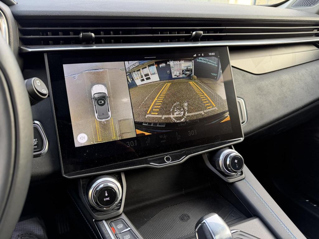 Lynk & Co 01 1.5 memory stoel l 360 l Pano, Auto's, Stof, Euro 6, Zwart, Plug-in hybride