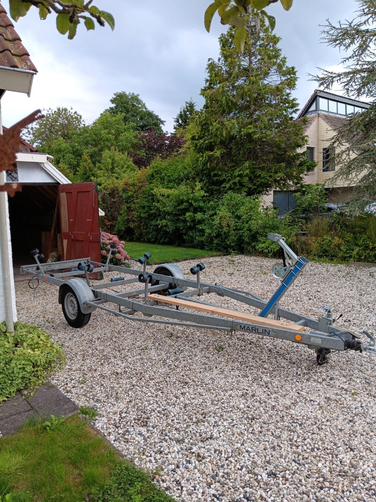 Marlin geremde 1300 kg trailer, Watersport en Boten, Ophalen, Minder dan 6 meter