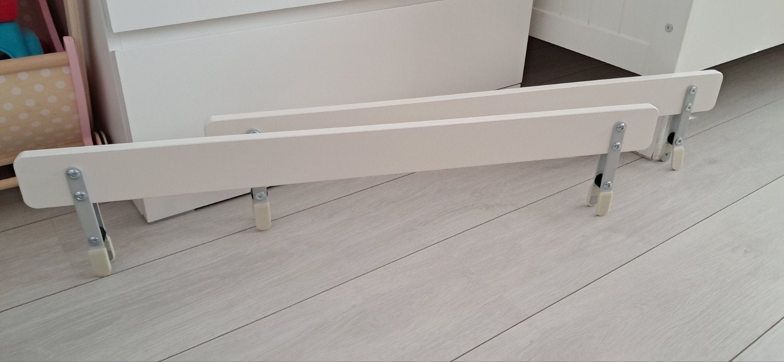 ikea  bed hekjes 2 stuks, Ophalen, Zo goed als nieuw, Minder dan 140 cm, Minder dan 70 cm