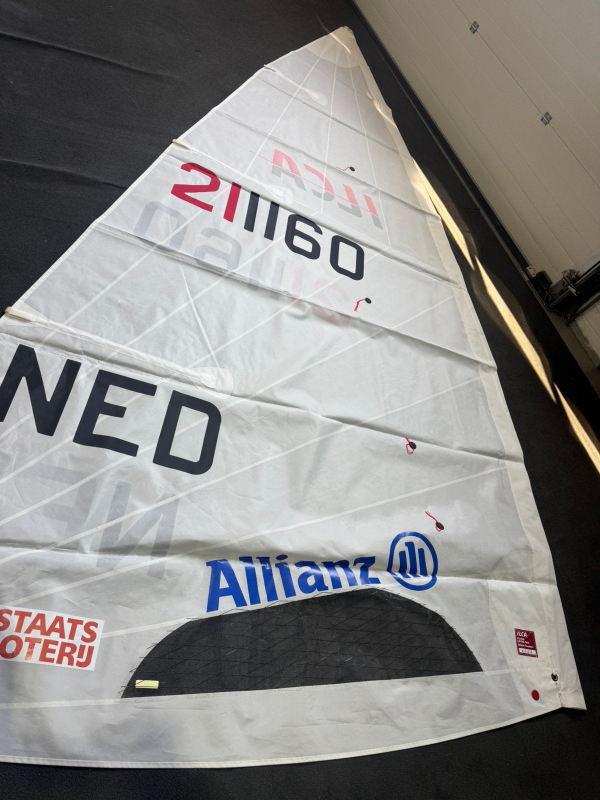 ILCA 7 zeil, Ophalen, Zo goed als nieuw, Minder dan 15 m²