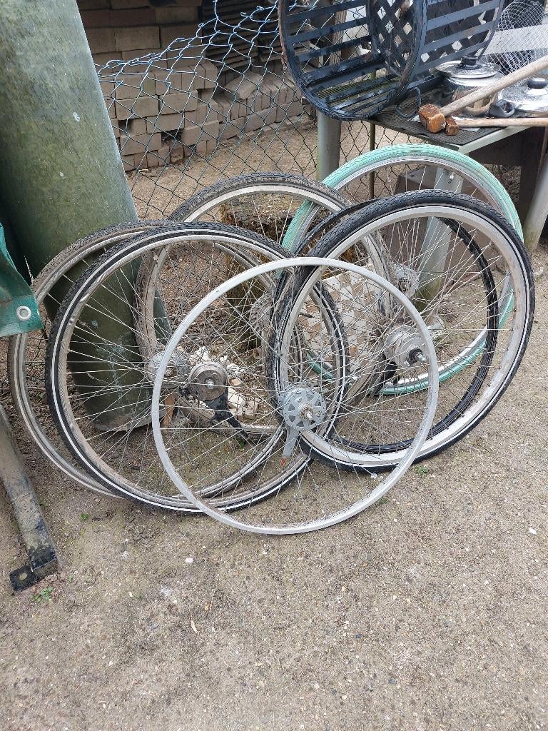 fiets wielen, Fietsen en Brommers, Fietsonderdelen, Ophalen of Verzenden, Gebruikt, Wiel