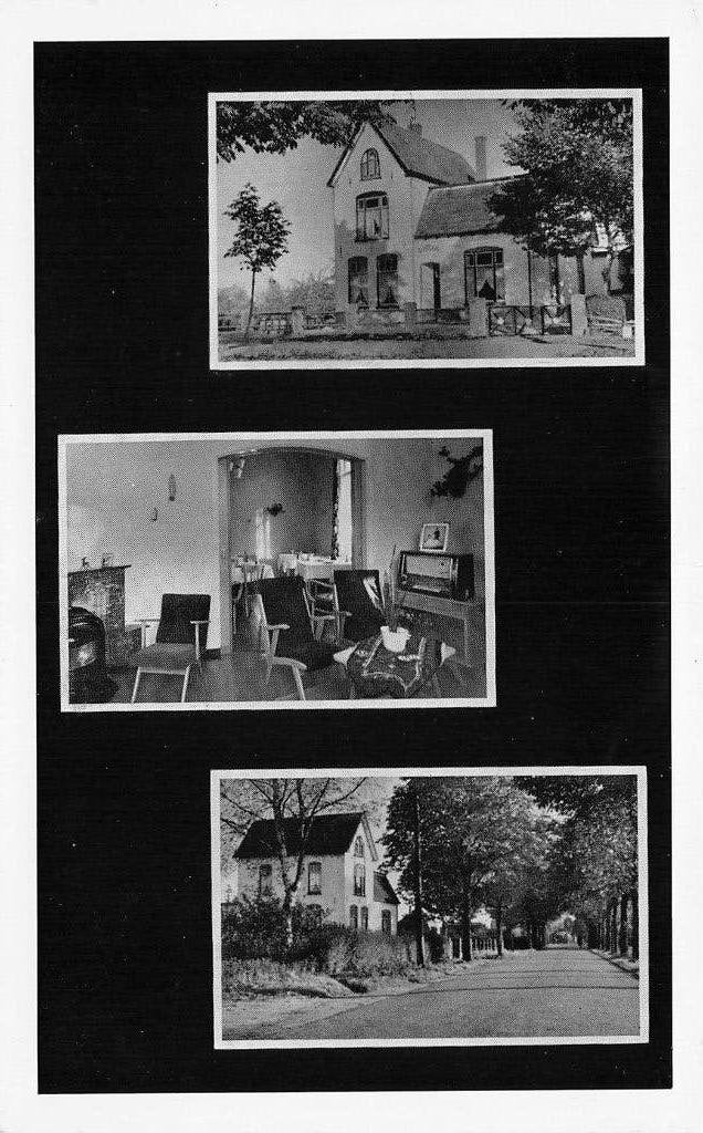 JO902 Zeddam Pension Eureka 1950-60, Verzenden, 1940 tot 1960, Ongelopen, Gelderland