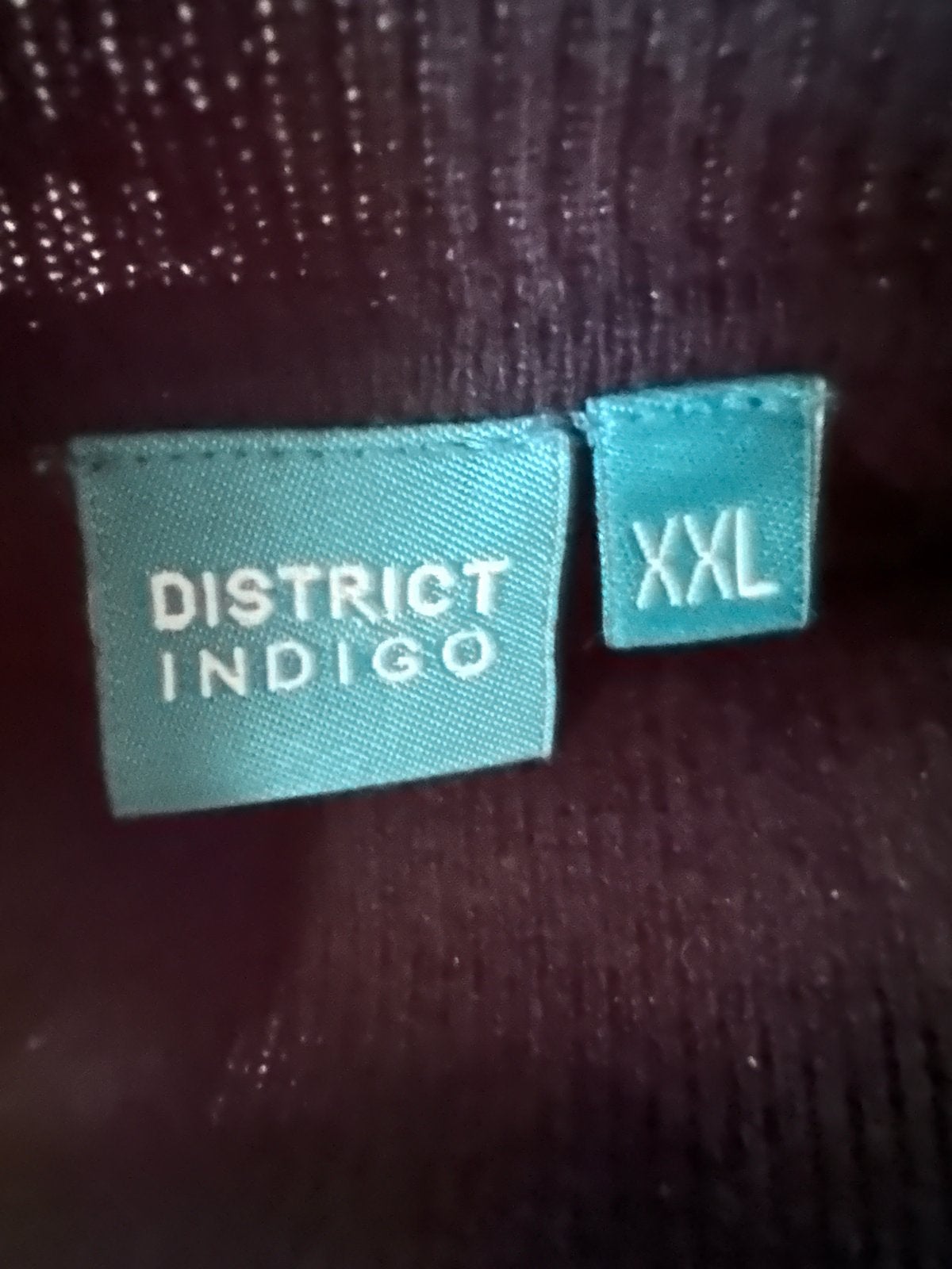District Indigo Coltrui - Donkerblauw - Maat XXL, Ophalen of Verzenden, Zo goed als nieuw, Overige maten, Blauw