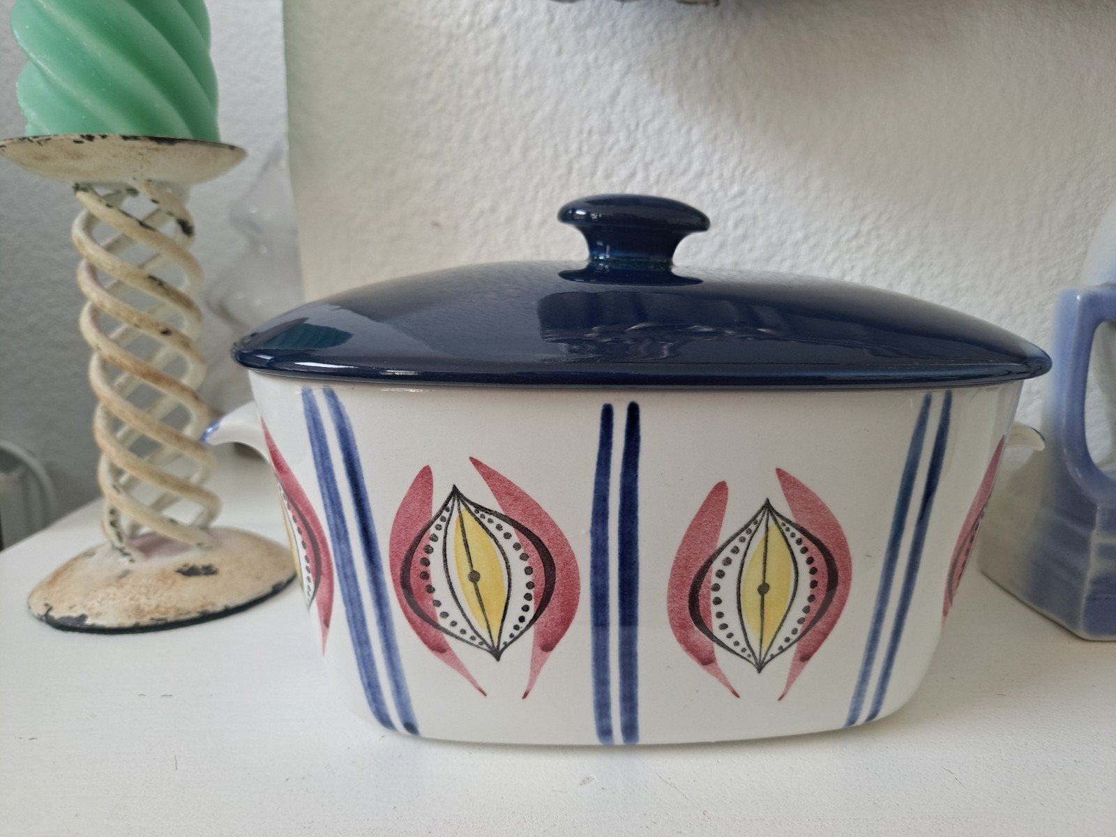 Rörstrand Delikat ovenschaal met deksel - Marianne Westman, Ophalen of Verzenden