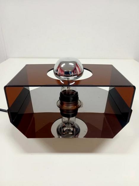Herda space age wandlamp, Ophalen of Verzenden, Zo goed als nieuw, Kunststof, Space age vintage retro Herda