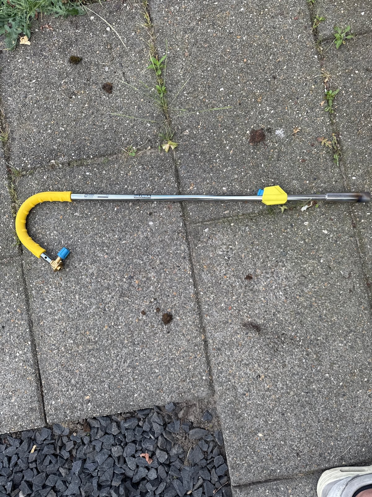 Gloria onkruidbrander lans, Ophalen, Gebruikt