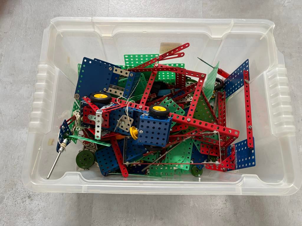 Tecc Constructie-Box met handleidingen, Ophalen of Verzenden, Gebruikt, Overige merken