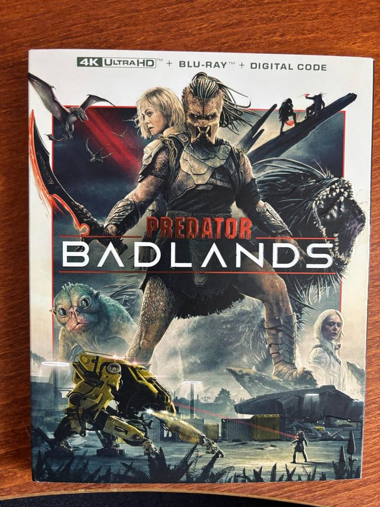 Predator Badlands 4K UHD Blu-ray Import (Engelse ondertiteli, Cd's en Dvd's, Blu-ray, Ophalen of Verzenden, Nieuw in verpakking