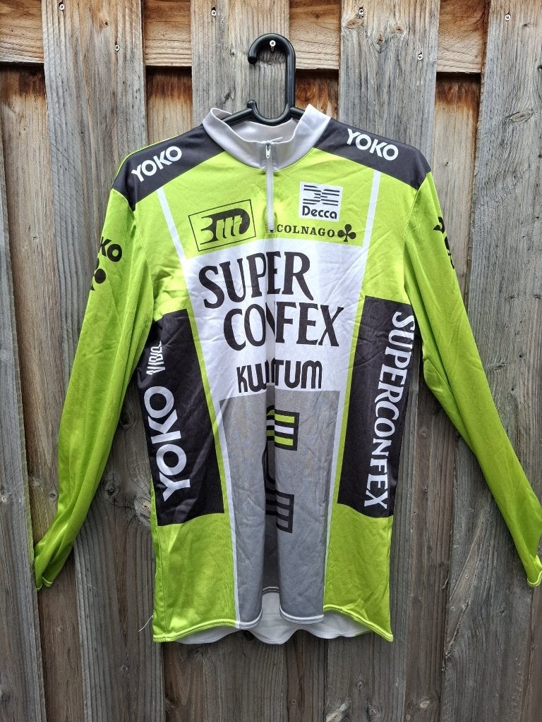 Super Confex / Kwantum wielershirt, Ophalen of Verzenden, Gebruikt, Kleding