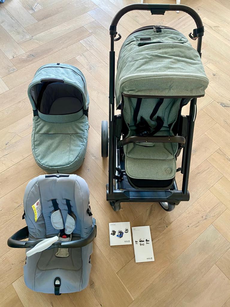 3Kinderwagen, 3 in 1. Perfecte staat., Kinderen en Baby's, Kinderwagens en Combinaties, Zo goed als nieuw, Overige merken, Met reiswieg