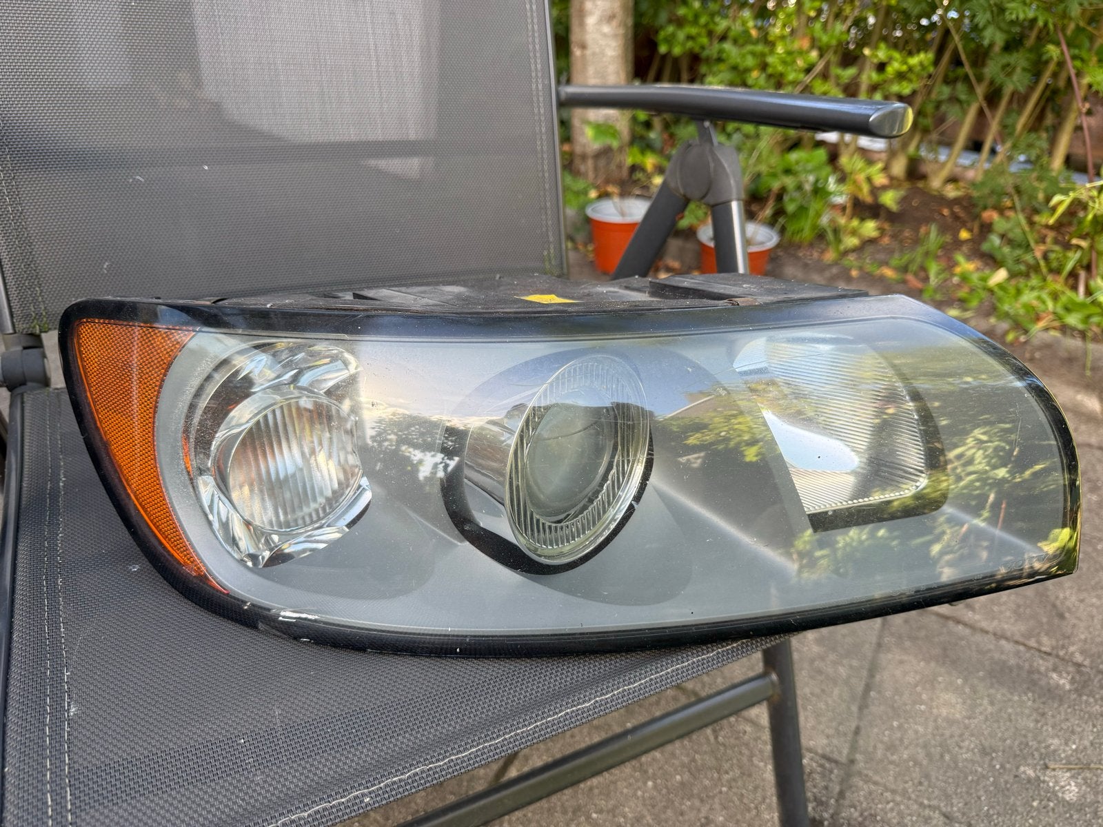 Volvo V50 Koplamp Rechts - Gebruikt, Auto-onderdelen, Ophalen of Verzenden, Gebruikt, Volvo
