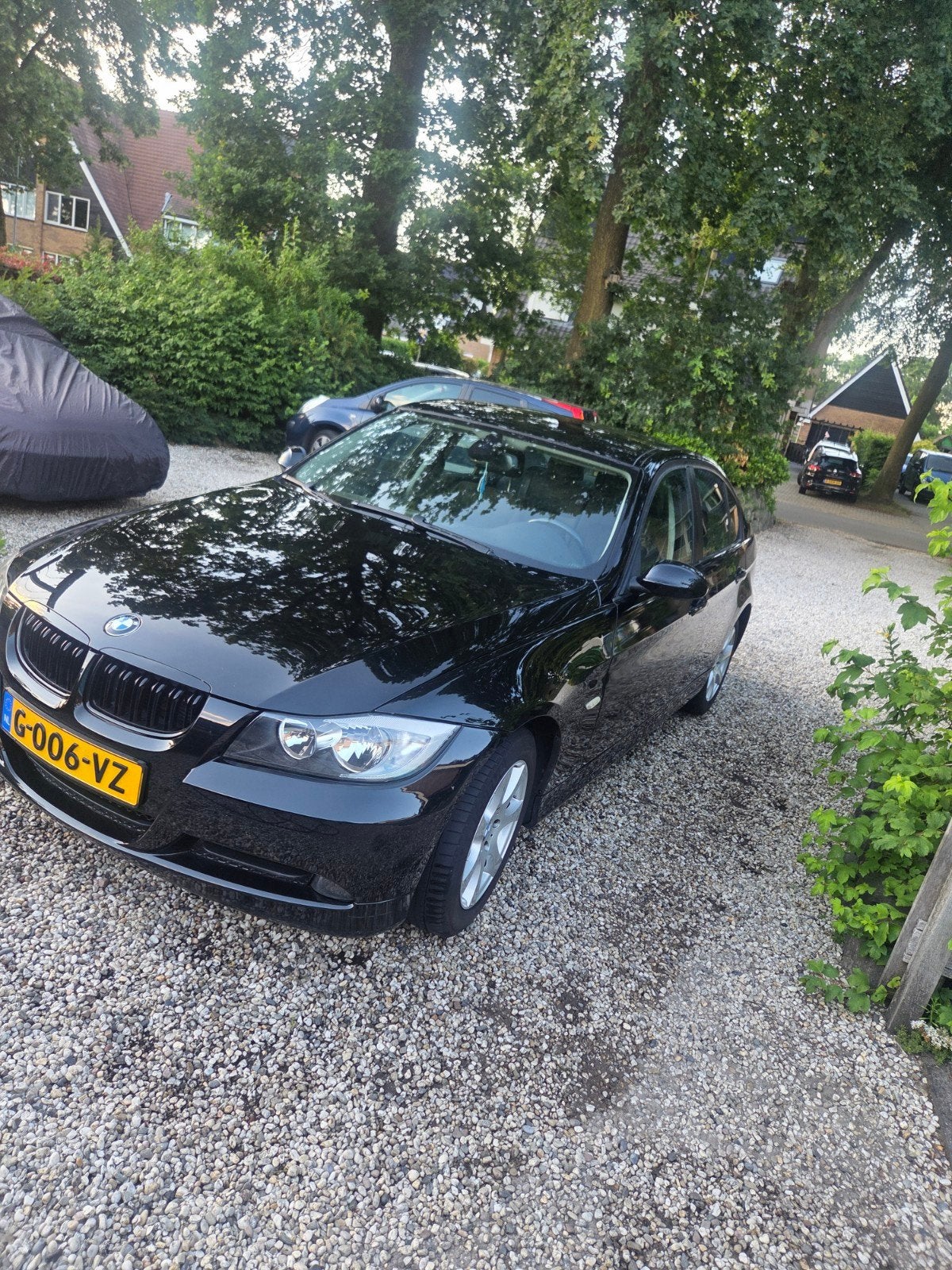 BMW 3-Serie 2.0 I 318 2007 Zwart 320i motorblok nieuwe apk, Achterwielaandrijving, 4 cilinders, Zwart, 14 km/l