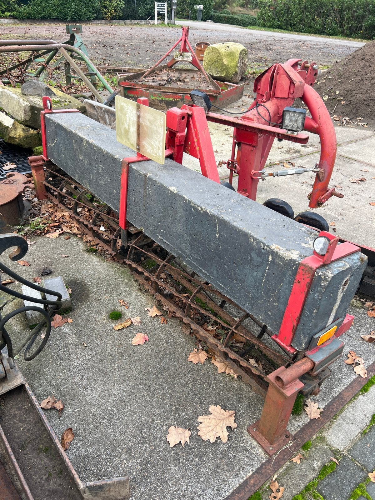 Zware aandrukrol voor tractor, Ophalen of Verzenden