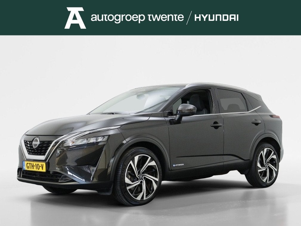 Nissan QASHQAI 1.5 ePower N-Connecta | Panoramadak | 20 inch, Auto's, Nissan, Gebruikt, 190 pk, Zwart, Bedrijf