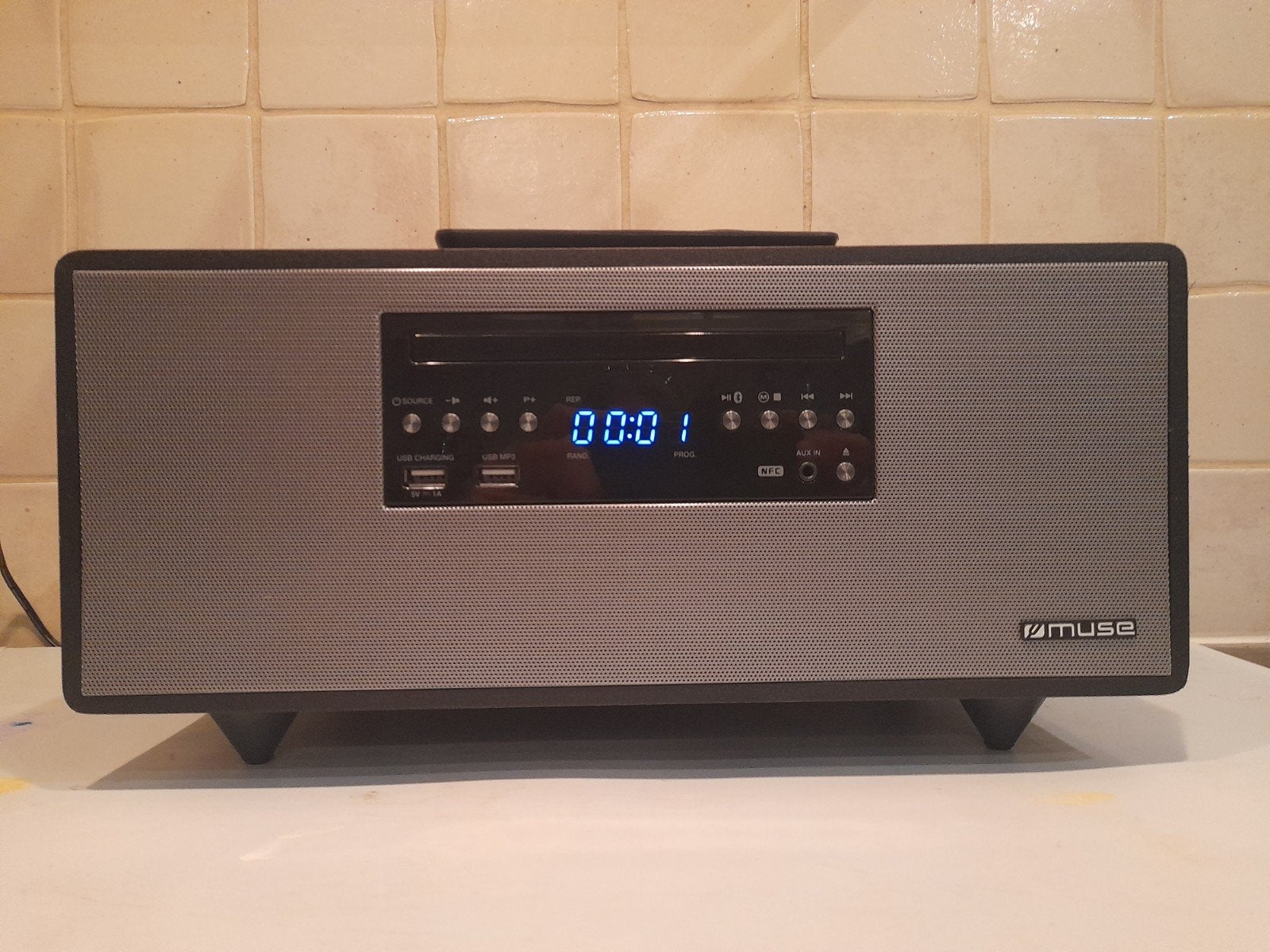 Muse M690 BTC Bluetooth speaker, Ophalen of Verzenden, Zo goed als nieuw, Overige merken