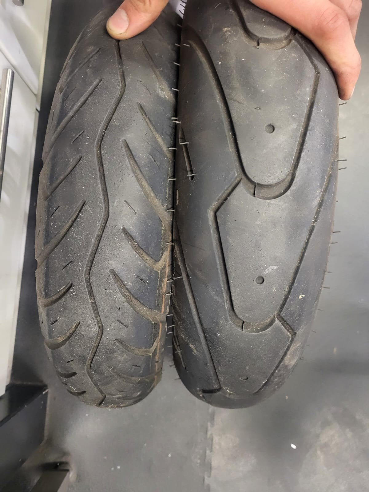 Velgen met goede banden voor Peugeot Kisbee, Ophalen, Gebruikt, Peugeot Scooters, Overige typen