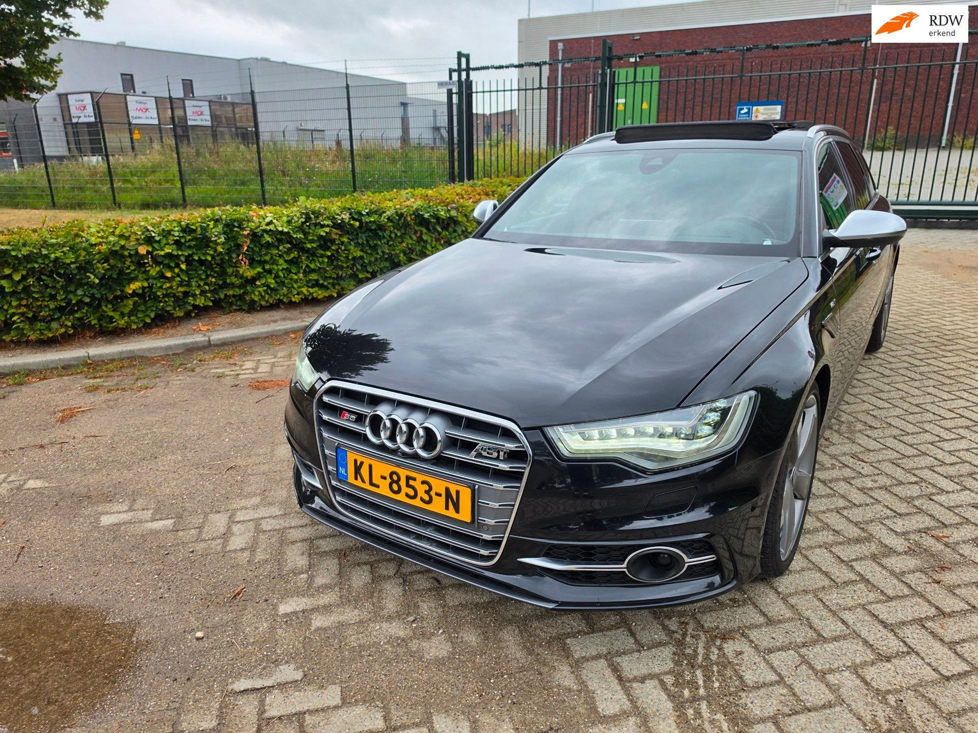 Audi S6 Avant 4.0 TFSI EXCLUSIVE ABT HUD 3D B&O KERAMISCH VO, Auto's, Automaat, Euro 5, Gebruikt, 8 cilinders