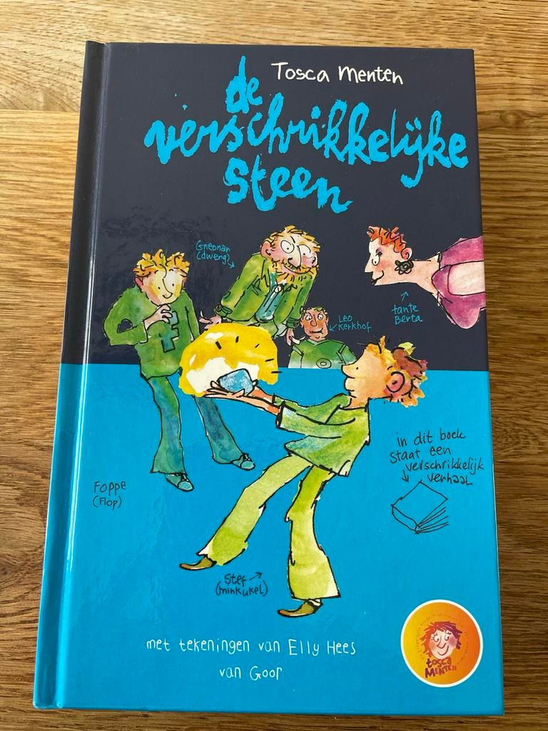De Verschrikkelijke Steen - Tosca Menten (Kinderboek), Ophalen of Verzenden, Zo goed als nieuw, Fictie algemeen