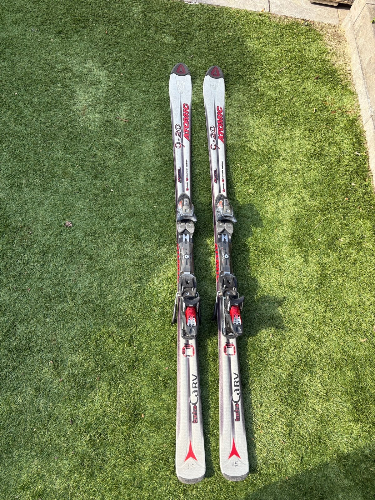 Atomic Carve Ski's 170cm - Perfect voor de piste, Ophalen, 160 tot 180 cm, Gebruikt, Carve