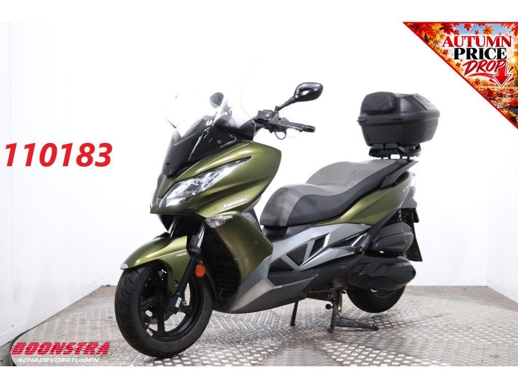 Kawasaki J300 ABS Heizgriffe (bj 2019), ABS, Scooter, Boonstra Schadevoertuigen, Sales@boonstraschadevoertuigen.nl