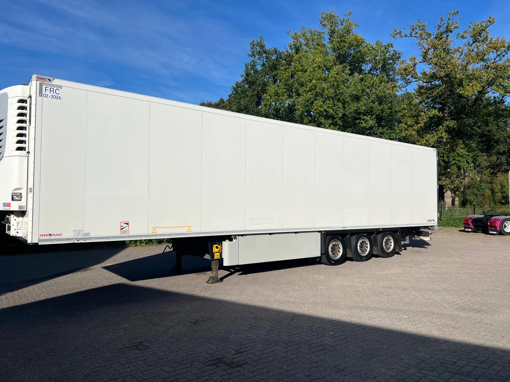 Schmitz Cargobull Rohrbahn Meatrails 2020 270cm high, Auto's, Overige brandstoffen, Aanhangers en Opleggers, Te koop, BTW verrekenbaar
