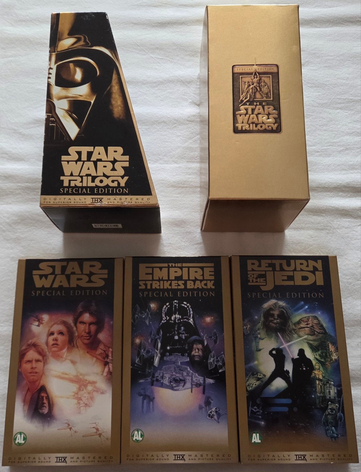 Star Wars Trilogy Special Edition VHS SciFi, Alle leeftijden, Ophalen of Verzenden, Zo goed als nieuw, Actie en Avontuur
