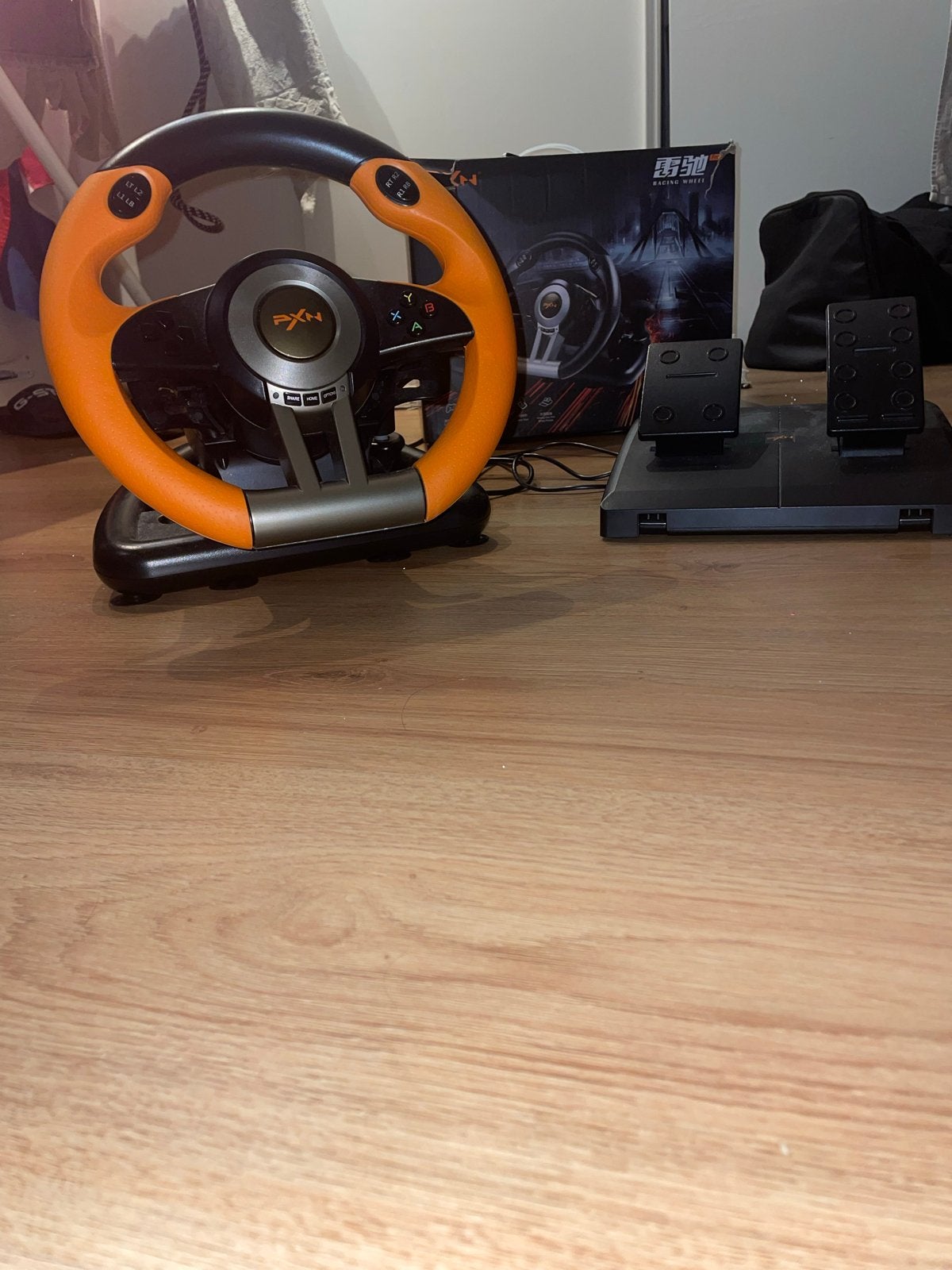 PXN V3 Pro Racing Stuur + Pedalen voor PC/PS4/PS5/Xbox/Switc, Racestuur, Gebruikt, Verzenden, Overige merken