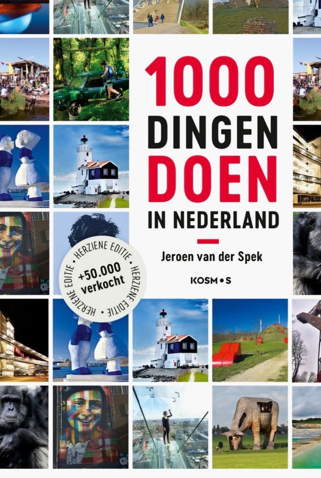 1000 Dingen Doen in Nederland - Jeroen van der Spek, Zo goed als nieuw, Benelux, Ophalen, Overige merken