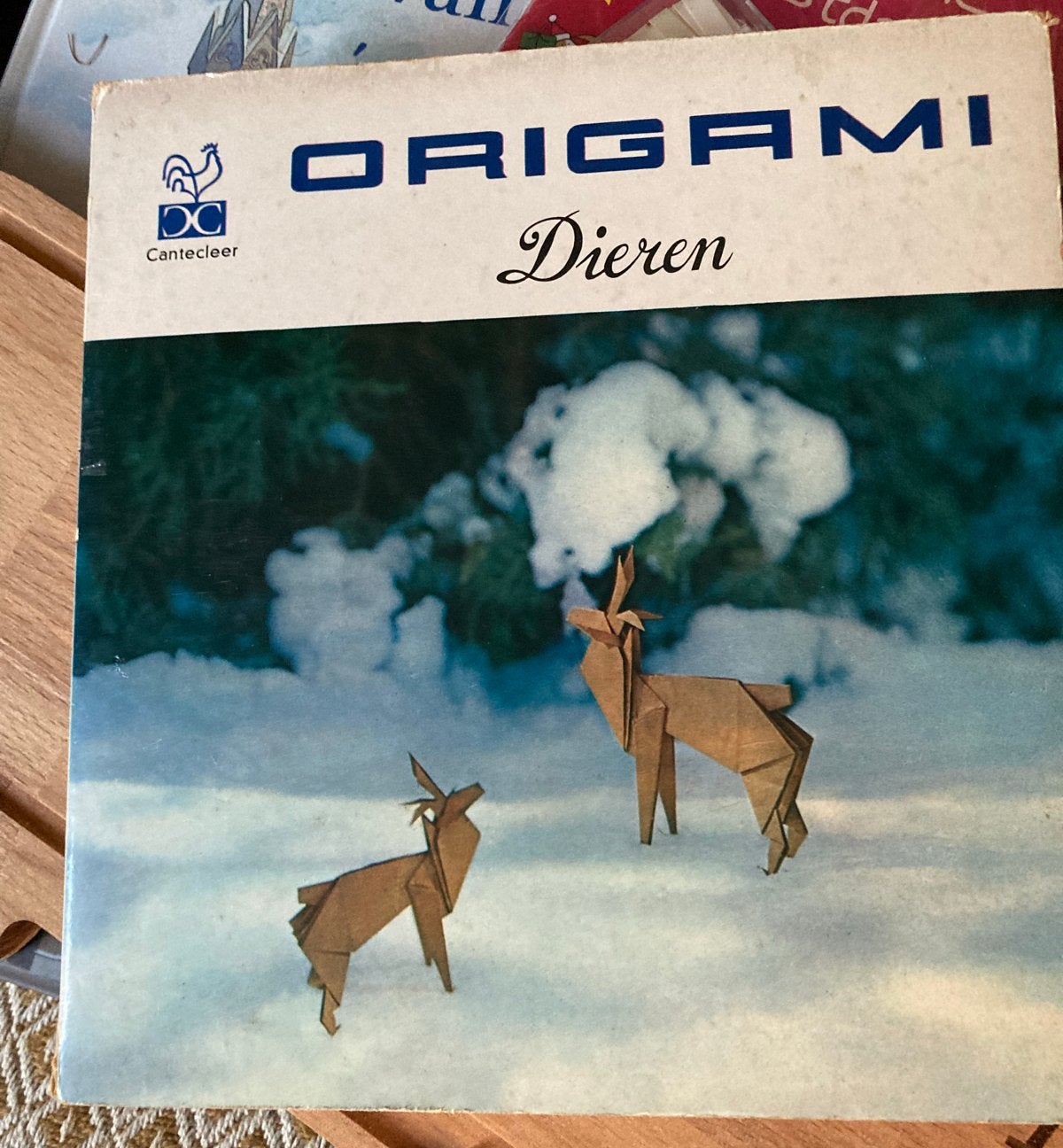 Origami Dieren Boek  - Cantecleer 1964, Ophalen of Verzenden, Gelezen, Scrapbooking en Knutselen, Geschikt voor kinderen