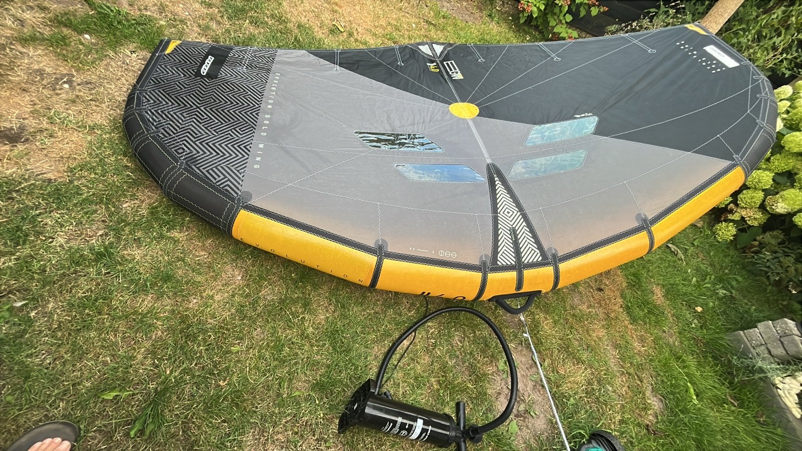 RRD Aluula wing 4.0m Wingfoil - Zo goed als nieuw, Watersport en Boten, Met draagtas, 3.5 tot 5 m², RRD, Ophalen of Verzenden