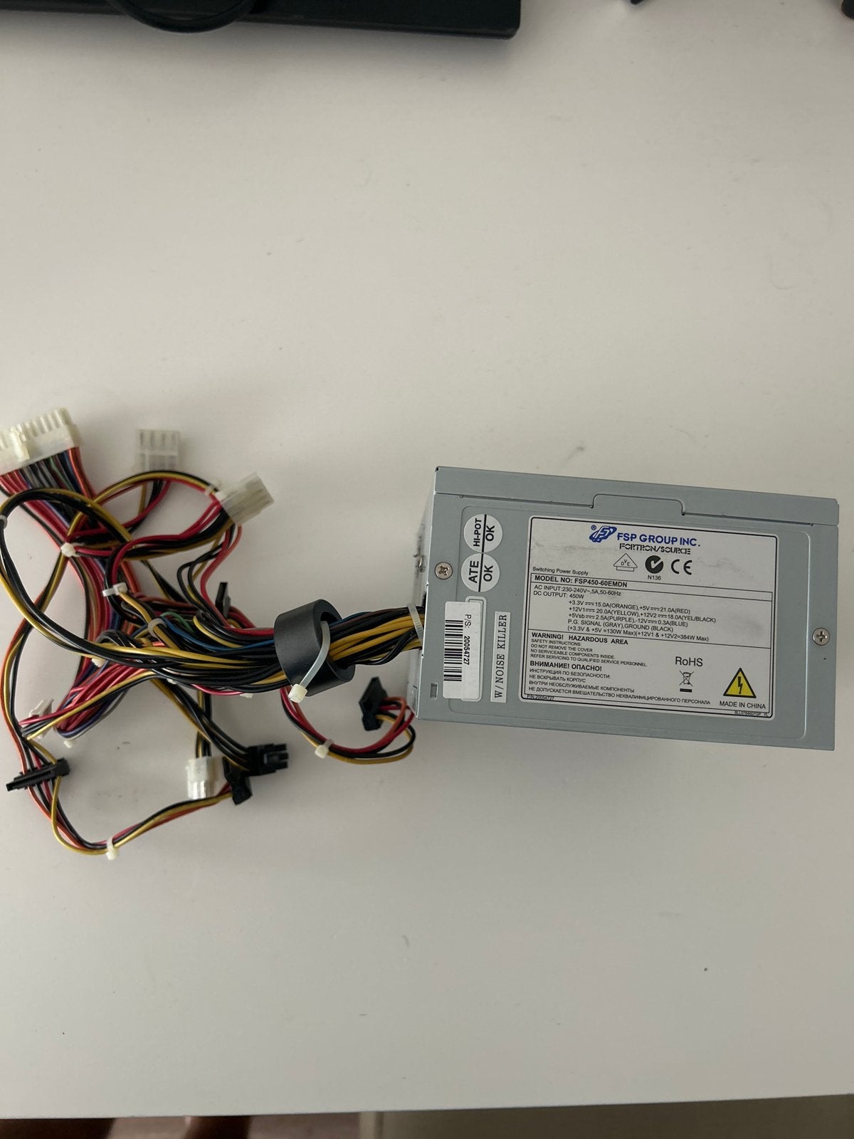 FSP Group Inc. FSP450-60EMDN Voeding, Ophalen of Verzenden, Gebruikt