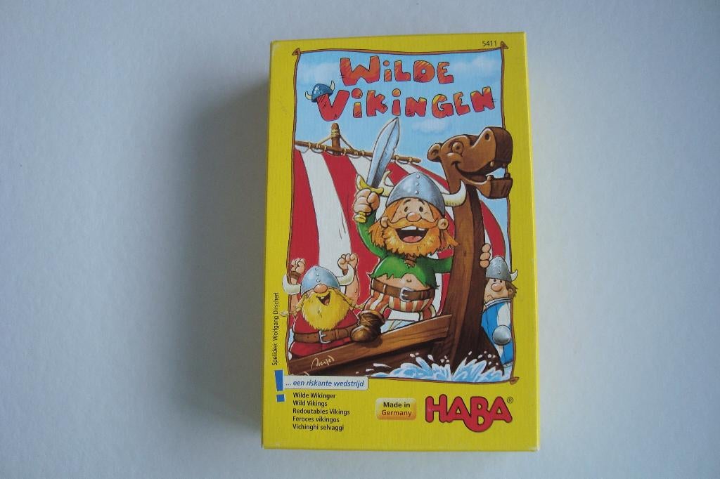 Wilde Vikingen HABA compleet, Ophalen of Verzenden, Zo goed als nieuw, HABA