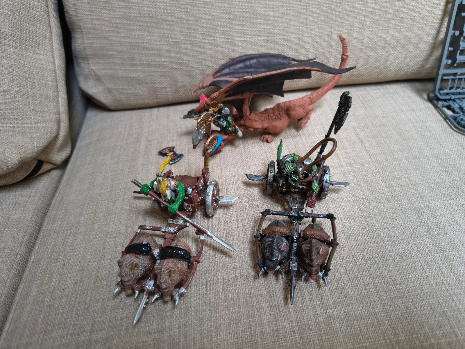 orcs and goblins, Hobby en Vrije tijd, Ophalen of Verzenden, Gebruikt, Warhammer, Figuurtje(s)