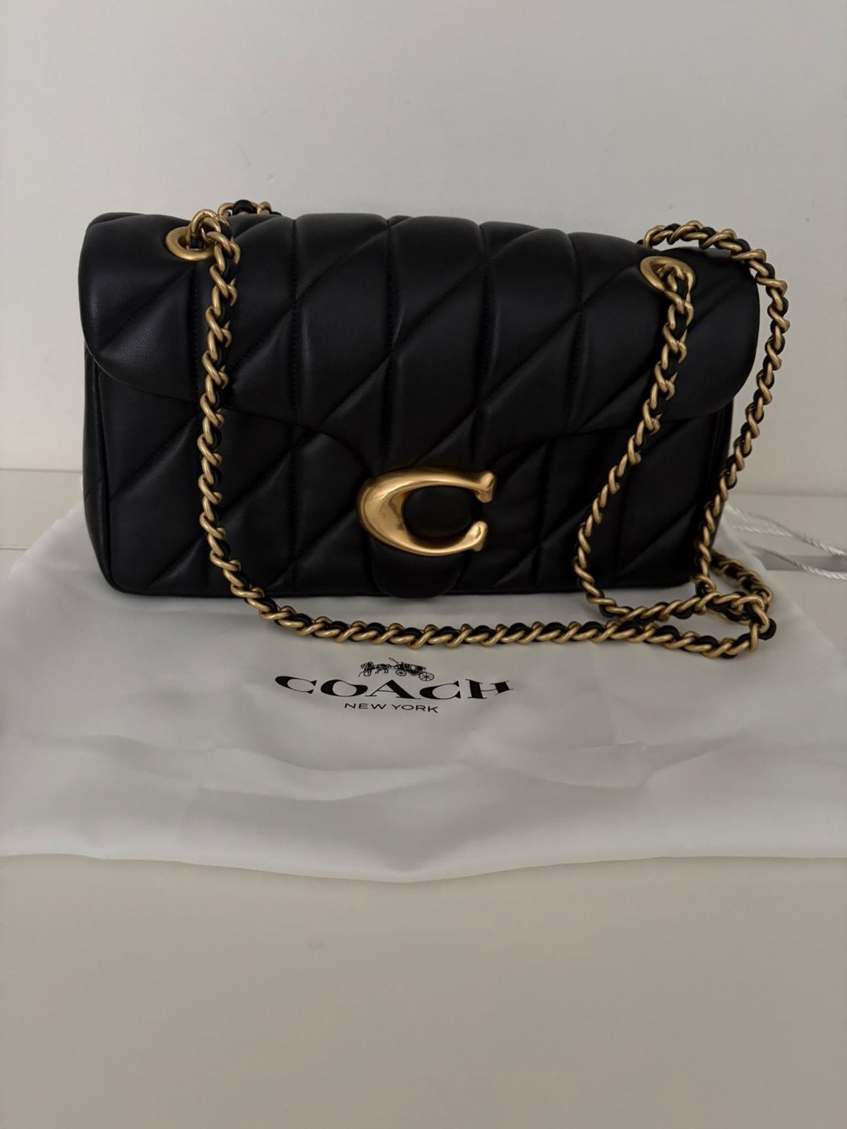 Coach Pillow Tabby 26 Schoudertas Zwart, Ophalen, Nieuw, Zwart, Schoudertasje